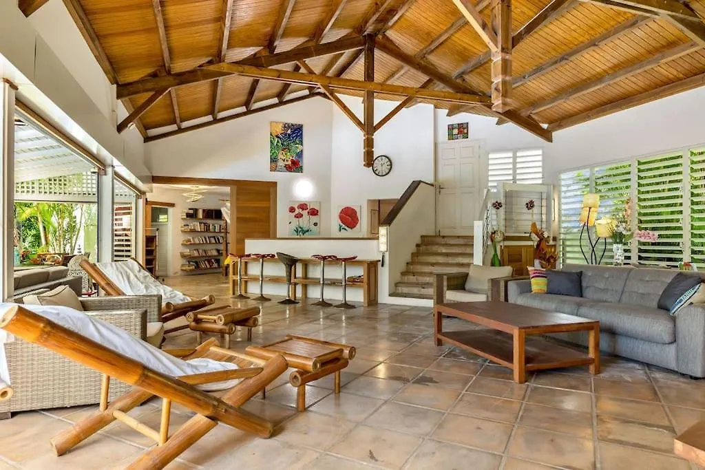 Belle Villa De Charme Bioclimatique A Deshaies Guadeloupe